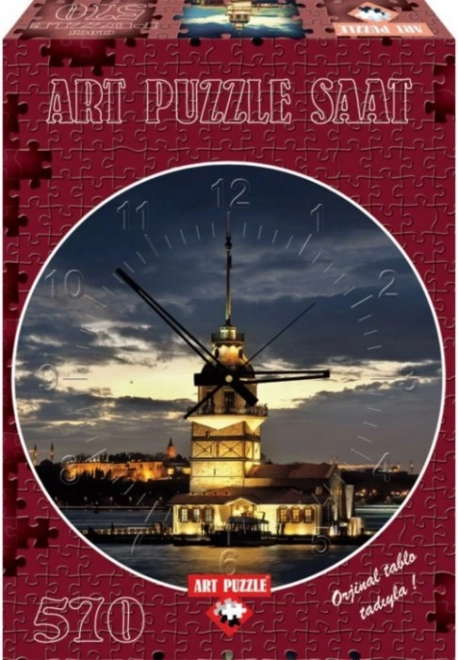 Puzzle orologio Torre di Leandro, Turchia 570 pezzi