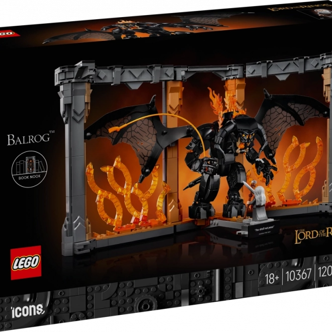 LEGO Icons Fermalibri: Il Signore degli Anelli – Balrog