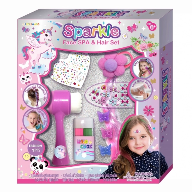 Set cosmetico - studio per capelli