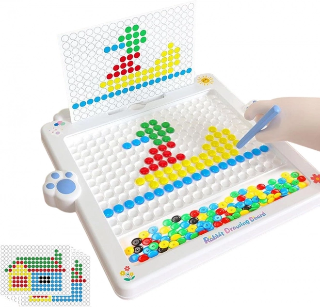 Lavagna Magnetica Montessori per Bambini MagPad Coniglio