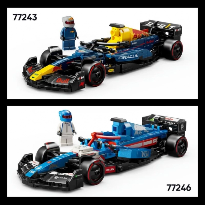Auto da corsa F1 LEGO Speed Champions RB