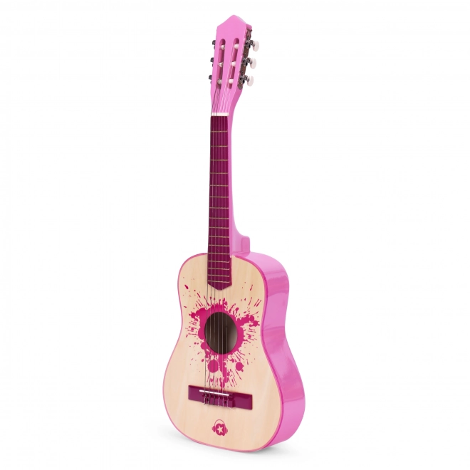 Chitarra per Bambini Rosa Grande