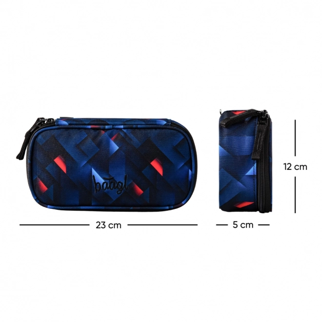 Astuccio scolastico Baagl Skate Indigo