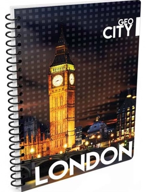 Blocco A6 Spiralato Soft GEO CITY Londra