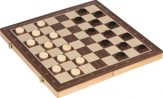 2-in-1: scacchi e dama in un unico set