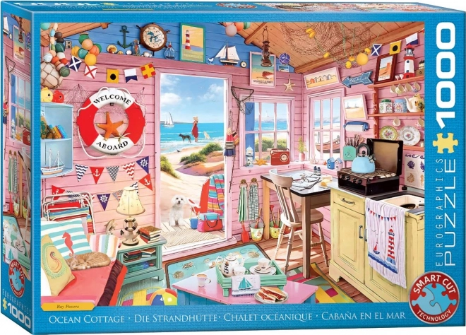 Puzzle Casetta sul Mare 1000 Pezzi