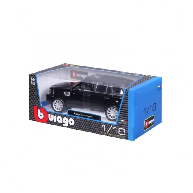 modello auto Bburago Scala 1:18 Range Rover Sport Nero