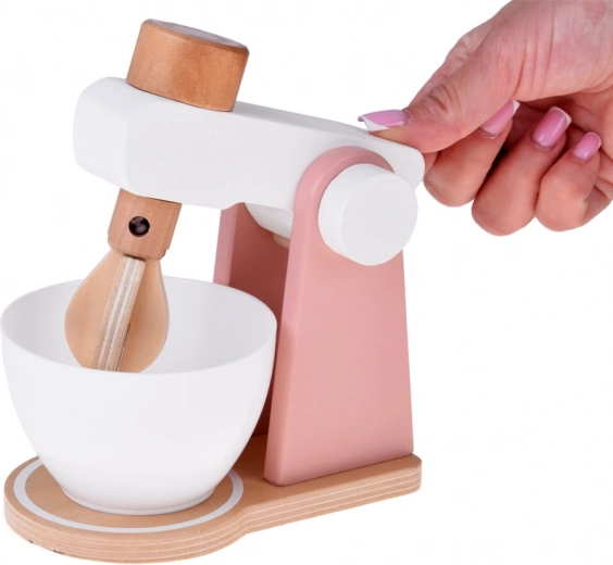 Mixer da banco con frusta rotante e ciotola