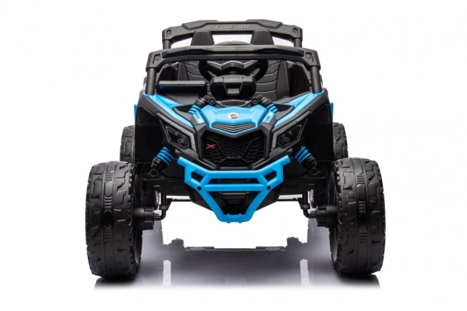 Auto elettrica per bambini Buggy Can-am blu