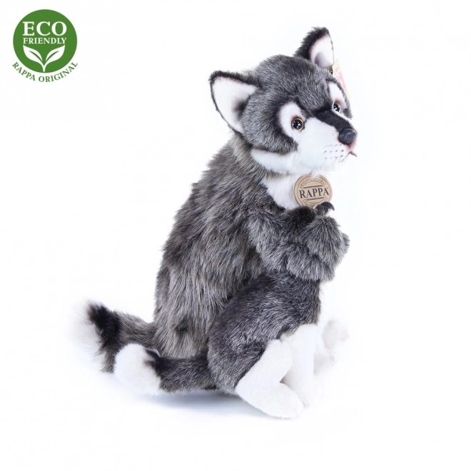 Lupo Di Peluche Con Cucciolo Eco-Friendly