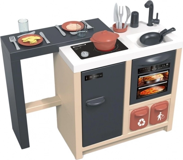 Cucina realistica con piano cliccabile