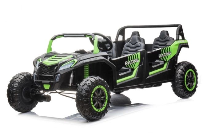 Auto elettrica Buggy 4x4 verde