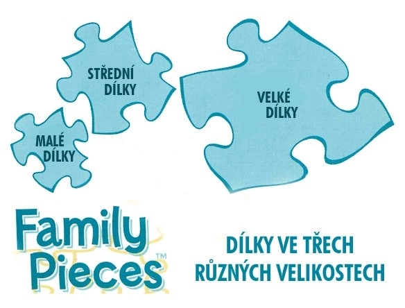 Puzzle di famiglia Dolci di Pasqua 350 pezzi