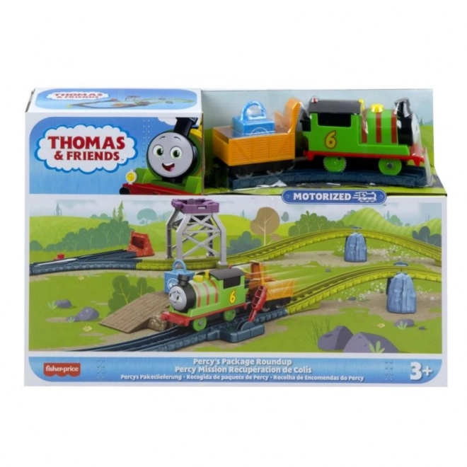 Fisher-Price Thomas e gli Amici Set di Treno con Locomotiva motorizzata Pietro