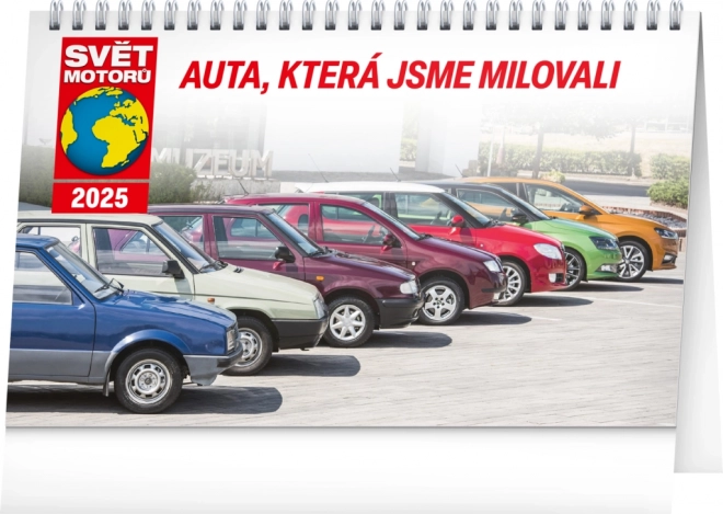 Calendario da tavolo Svet Motorů 2025