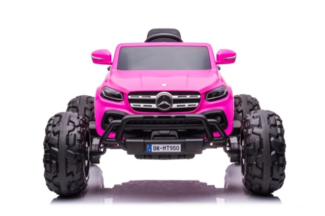 Auto a batteria rosa BARBIE Mercedes