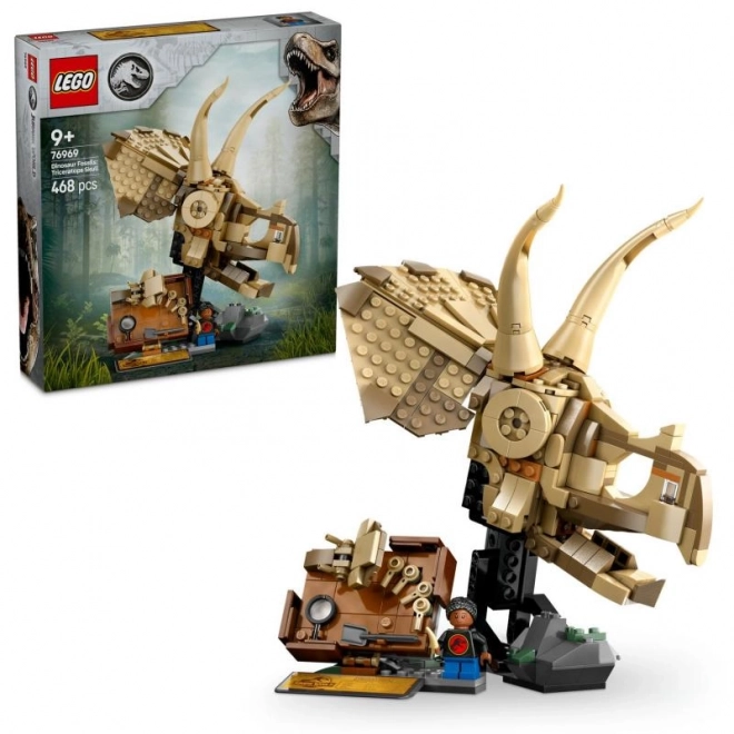 Teschio di Triceratopo LEGO Jurassic World per Bambini