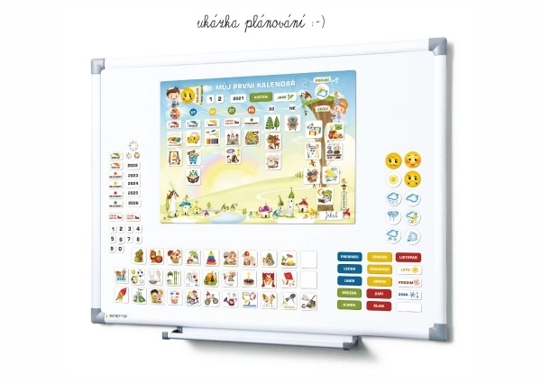 Calendario magnetico per bambini