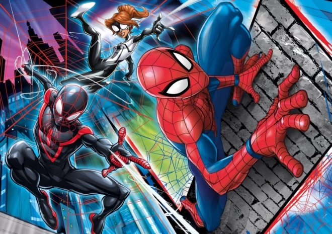 Puzzle Maxi 24 pezzi Super Color Spider-Man