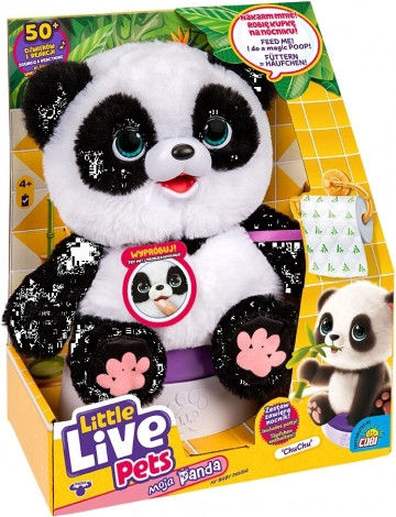 panda di peluche interattiva Little Live Pets Moja Panda ChuChu