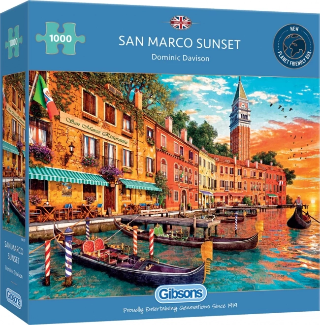 Puzzle tramonto a San Marco 1000 pezzi