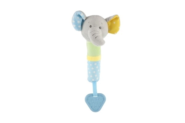 Sonaglio e massaggiagengive elefante peluche 23 cm