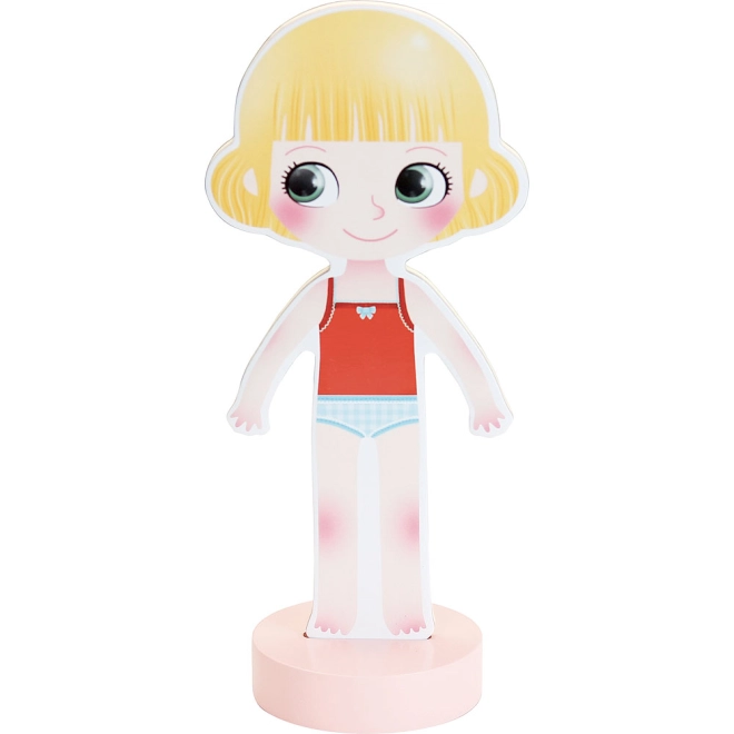 Figura in legno stabile 22 cm