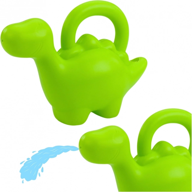 Annaffiatoio per bambini in plastica dinosauro verde