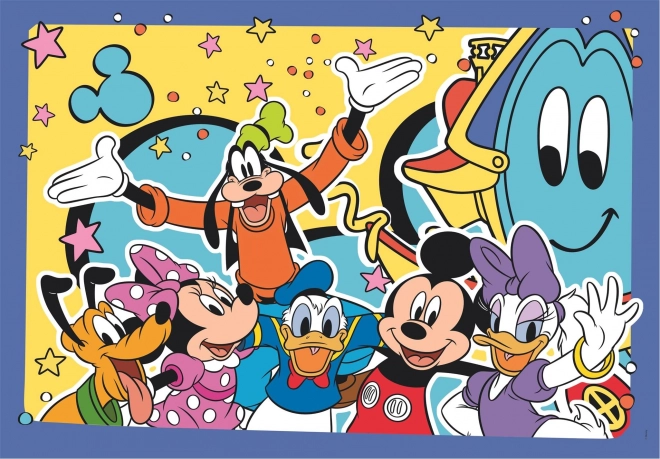 Puzzle Mickey Si Diverte Con Gli Amici 2x20 Pezzi