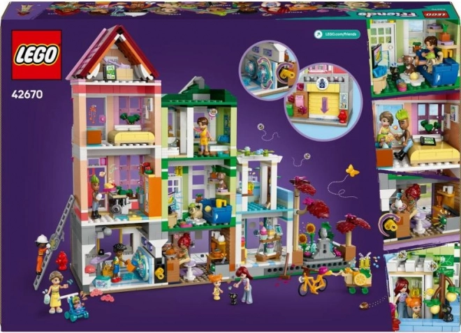 Appartamenti e Negozi LEGO Friends nella città di Heartlake