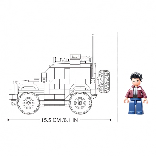 Mattoncini di costruzione SUV Americano Bronx