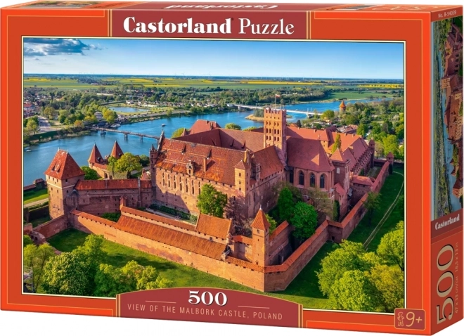 Castorland Puzzle Castello di Malbork 500 Pezzi