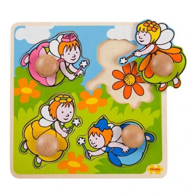 Puzzle ad incastro Fiabe di Bigjigs Toys