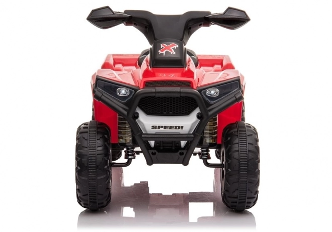 Quad elettrico rosso per bambini