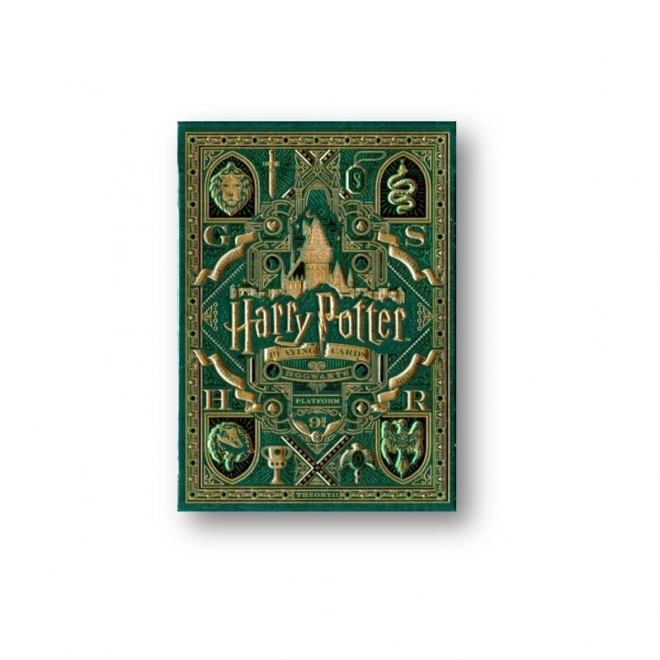 Carte da gioco Harry Potter verde - Serpeverde