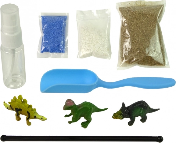 Decorazione luminosa Giardino Dino in vaso