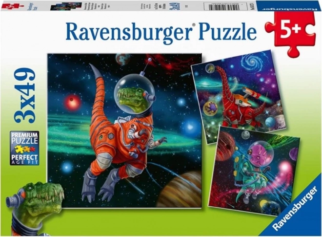 Puzzle Dinosauri nello spazio