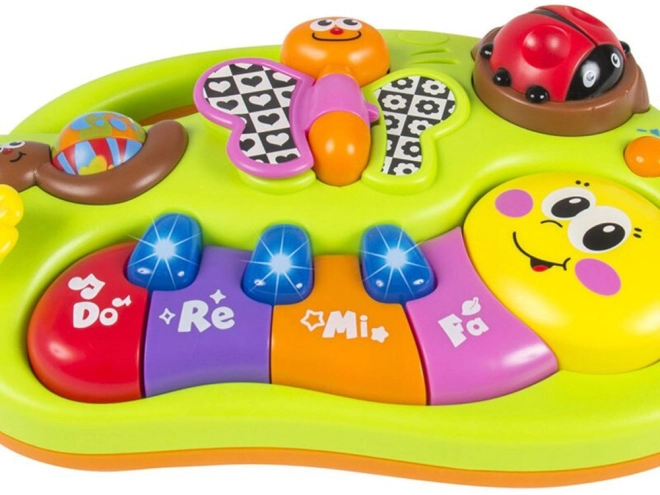 Tasti colorati con note