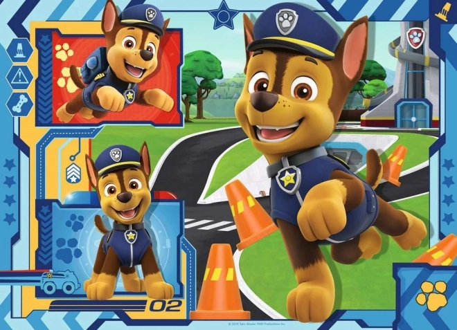 Puzzle Paw Patrol Ravensburger 4x42 pezzi