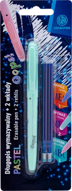 Penna Cancellabile Astra Oops Pastello