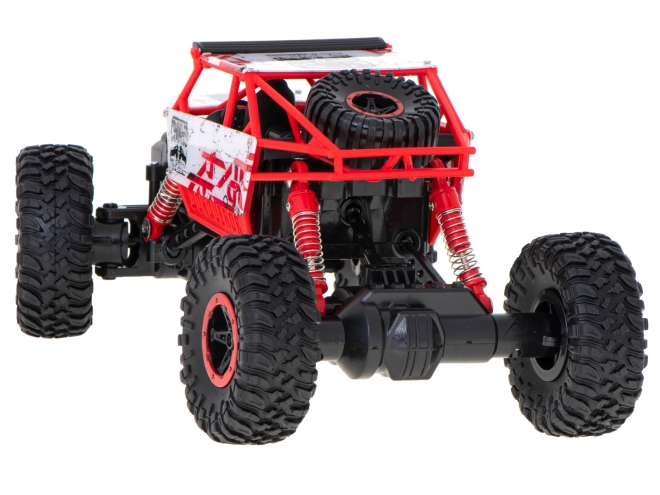 Auto telecomandato RC Rock Crawler blu – Rosso