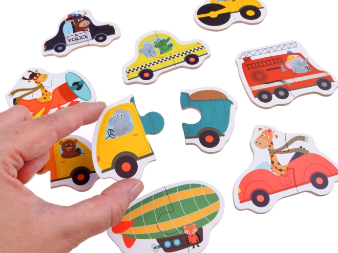 Primi puzzle facili per le piccole mani