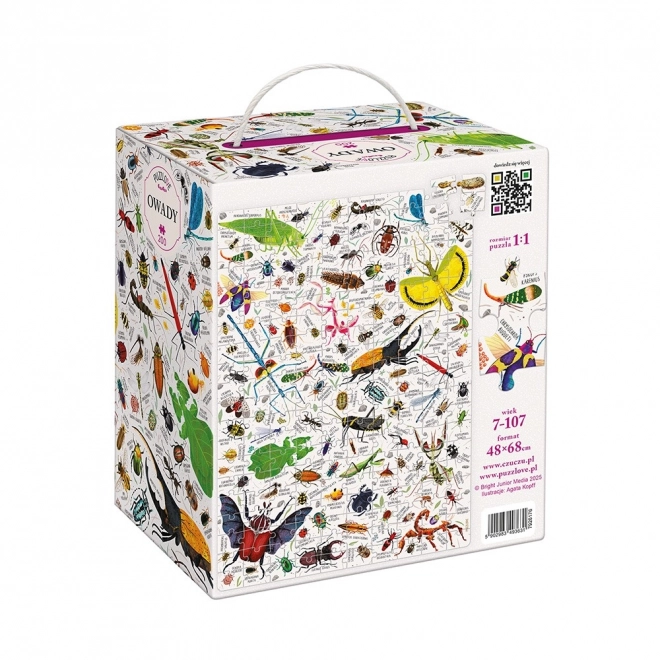 Puzzle Puzzlove insetti 200 pezzi