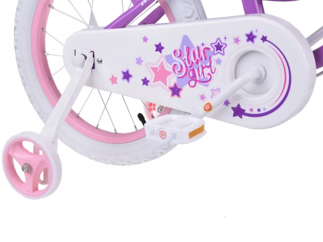 Bicicletta per ragazze Royal Baby Star Girl 14 pollici blu