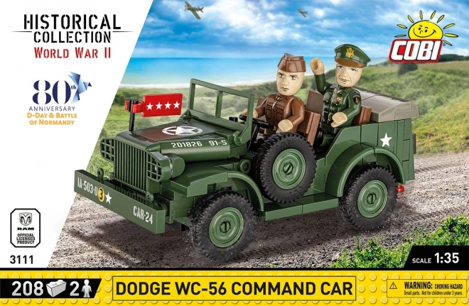 Auto di Comando Dodge WC-56 in Mattoncini