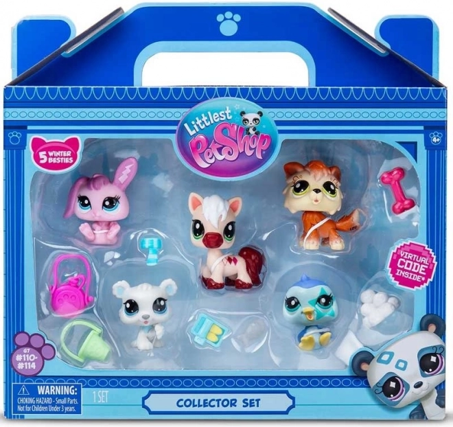 Set di animali invernali Littlest Pet Shop di Hasbro