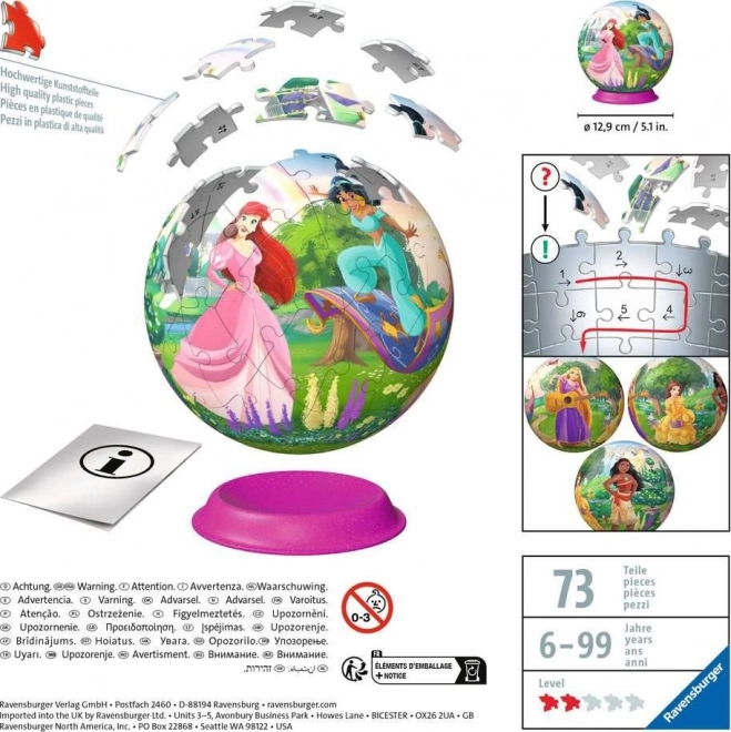 Puzzleball 3D principesse Disney