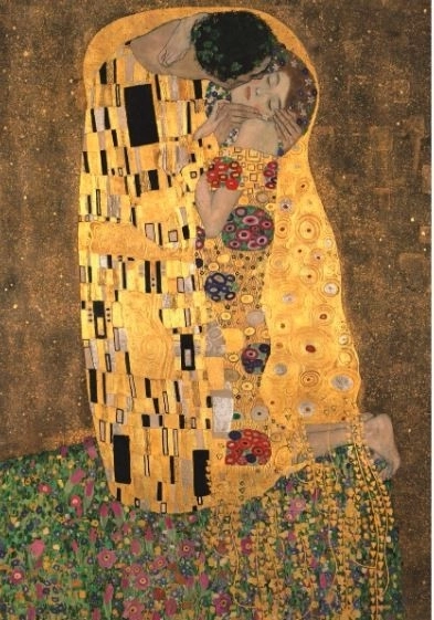 Puzzle 1000 pezzi Compact Museum Il Bacio