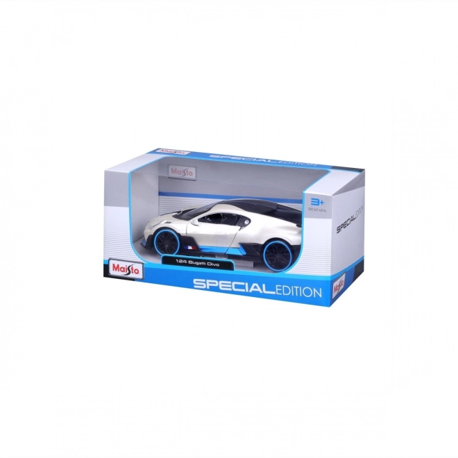 Modello Bugatti Divo 1:24 Bianco