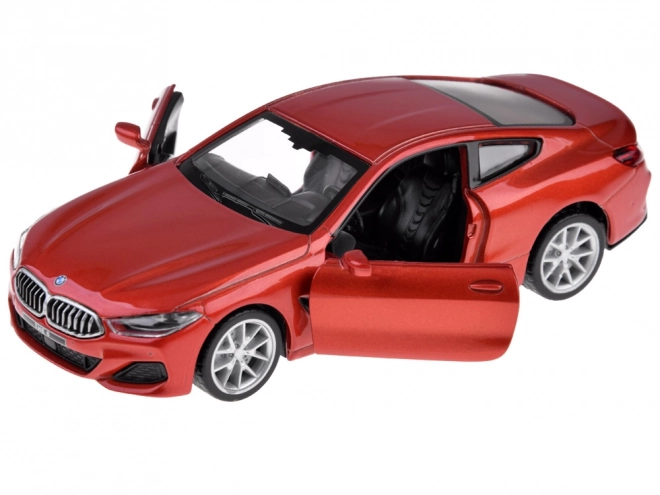 Modello Auto Metallica 1:35 BMW M850i Coupé con Luci e Suoni